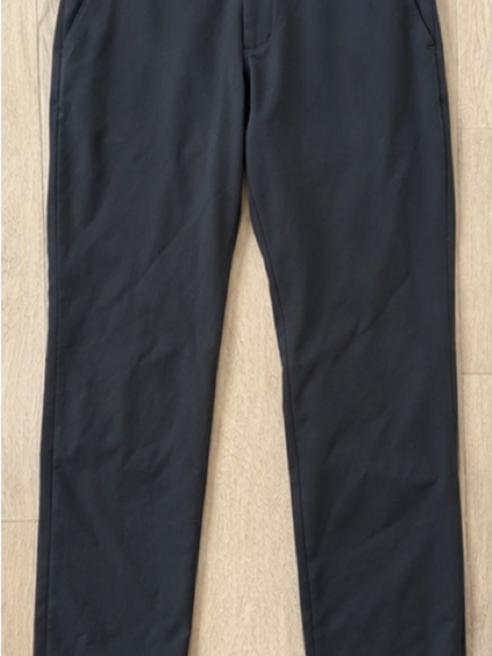 lululemon athletica Men's Black Slim Chinos